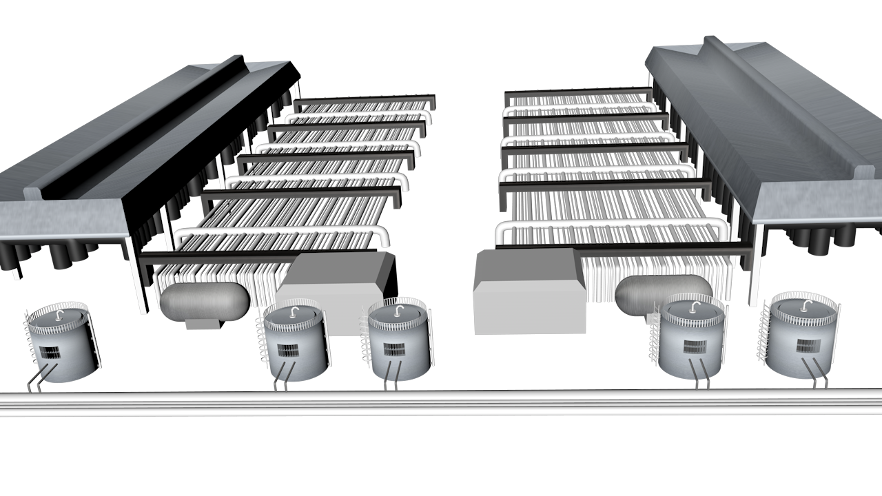 Estaciones de compresión de gas